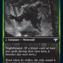 Oakshade Stalker // Moonlit Ambusher [Innistrad: Double Feature]