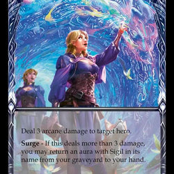 Etchings of Arcana (Red) [OSC014] (Rosetta Oscilio Blitz Deck)