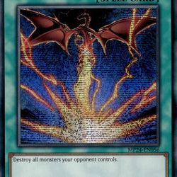 Raigeki (Alternate Art) [MP24-EN056] Prismatic Secret Rare