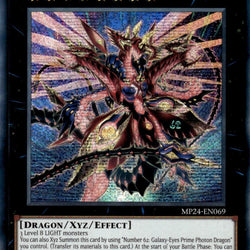 Number C62: Neo Galaxy-Eyes Prime Photon Dragon [MP24-EN069] Prismatic Secret Rare