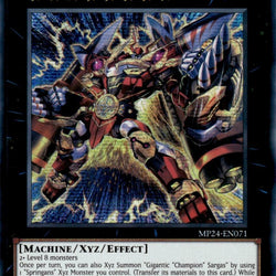Gigantic "Champion" Sargas [MP24-EN071] Prismatic Secret Rare