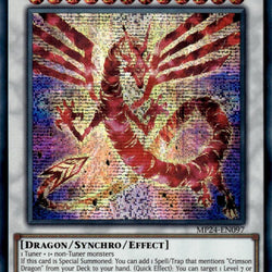 Crimson Dragon (card) [MP24-EN097] Prismatic Secret Rare