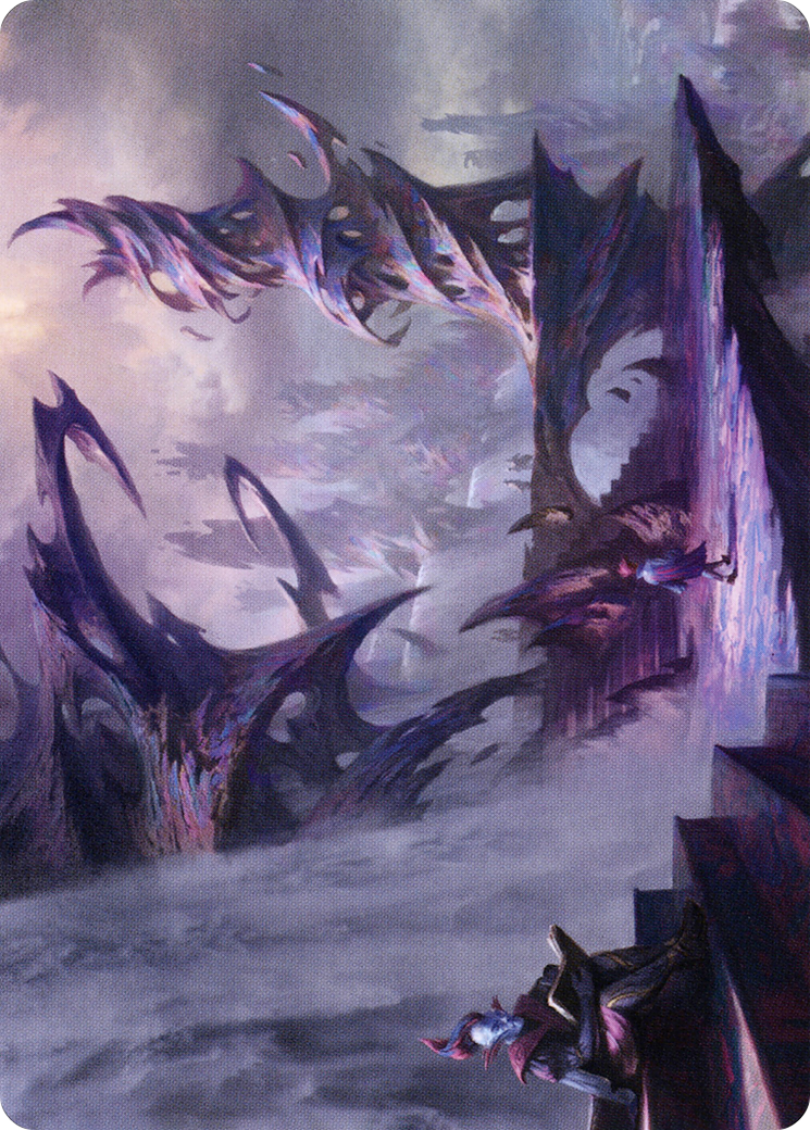 Prismari Campus // Prismari Campus (ASTX-048) (Borderless) [Strixhaven Art Series] Foil