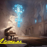 Plains Art Card (Gold-Stamped Signature) [Duskmourn: House of Horror Art Series]