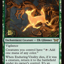 Enduring Vitality [Duskmourn: House of Horror Prerelease Promos]