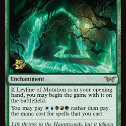 Leyline of Mutation [Duskmourn: House of Horror Prerelease Promos]