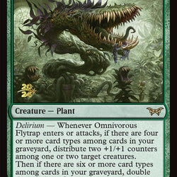 Omnivorous Flytrap [Duskmourn: House of Horror Prerelease Promos]
