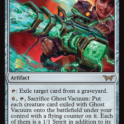 Ghost Vacuum [Duskmourn: House of Horror Prerelease Promos]