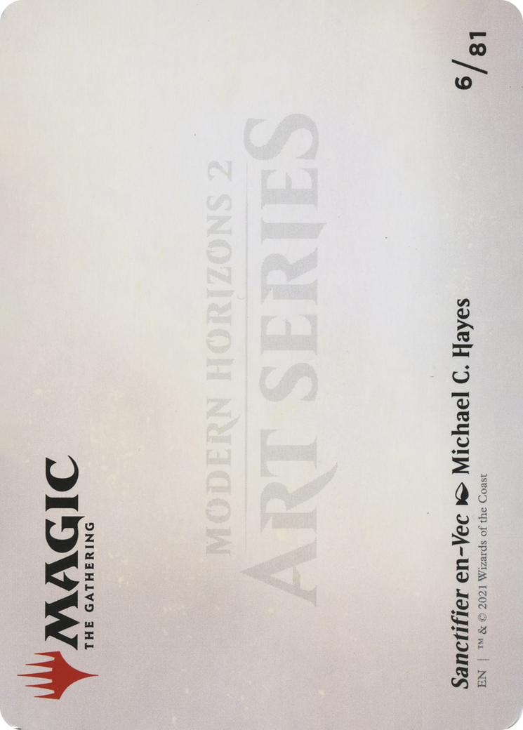 Sanctifier en-Vec // Sanctifier en-Vec (AMH2-006) (Borderless) [Modern Horizons 2 Art Series]