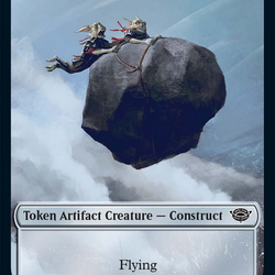 Ballistic Boulder // Food Token (11) Double-Sided Token [The Lord of the Rings: Tales of Middle-Earth Tokens]