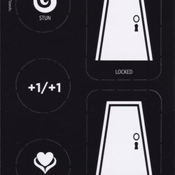 Punch Card Token (1 // 2) [Duskmourn: House of Horror Tokens]