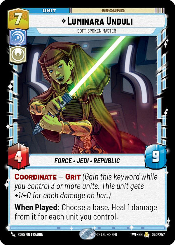 Luminara Unduli - Soft-Spoken Master (050/257) (050/257) [Twilight of the Republic]