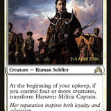 Hanweir Militia Captain // Westvale Cult Leader [Shadows over Innistrad Prerelease Promos]