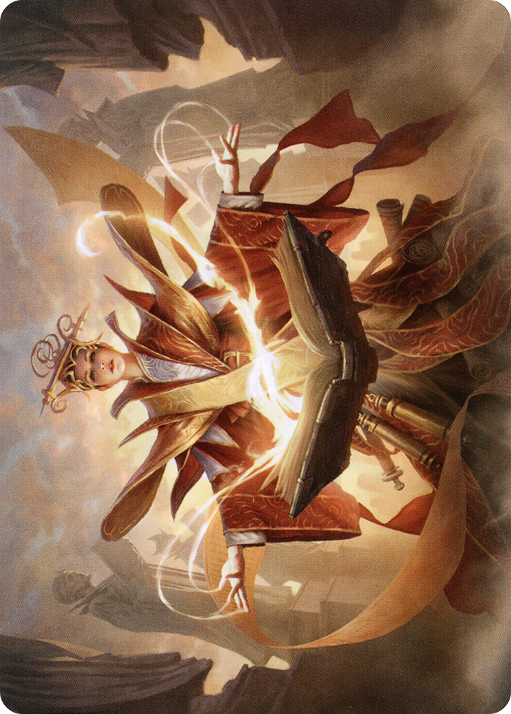 Augusta, Dean of Order // Augusta, Dean of Order (ASTX-054) (Borderless) [Strixhaven Art Series]