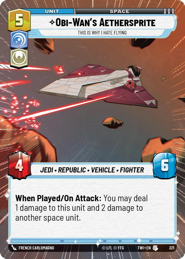 Obi-Wan's Aethersprite - This is Why I Hate Flying (321) (Hyperspace) (321) [Twilight of the Republic]