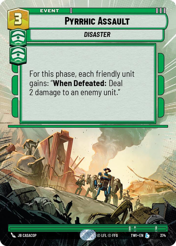 Pyrrhic Assault (374) (Hyperspace) (374) [Twilight of the Republic]