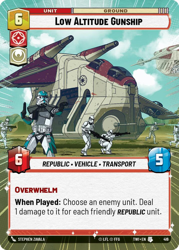Low Altitude Gunship (416) (Hyperspace) (416) [Twilight of the Republic]