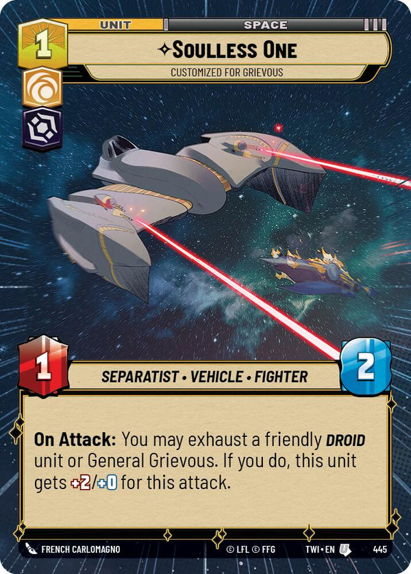 Soulless One - Customized for Grievous (445) (Hyperspace) (445) [Twilight of the Republic]