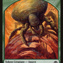 Goat // Insect Double-Sided Token [Planechase Anthology Tokens]