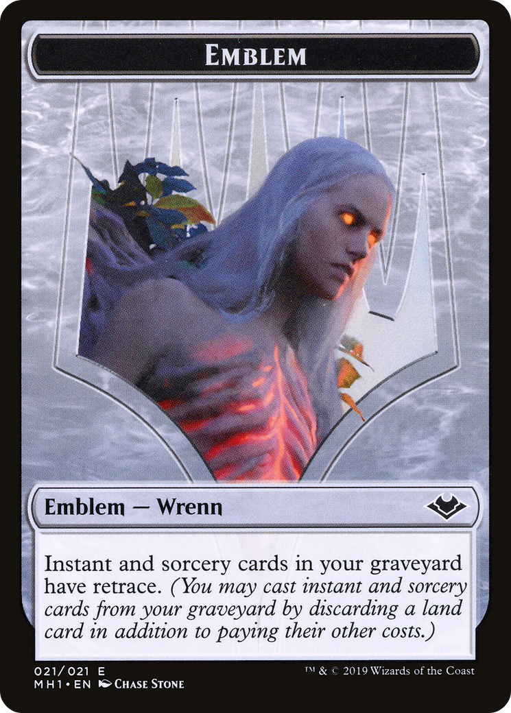 Wrenn and Six Emblem (TMH1-021) [Modern Horizons Tokens] Foil