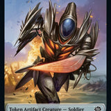 Powerstone // Soldier (008) Double-Sided Token [The Brothers' War Tokens]
