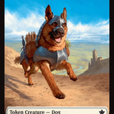 Dog // Beast (0032) Double-Sided Token [Foundations Tokens]