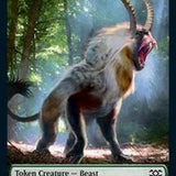 Beast // Thopter (008) Double-Sided Token [Double Masters Tokens]