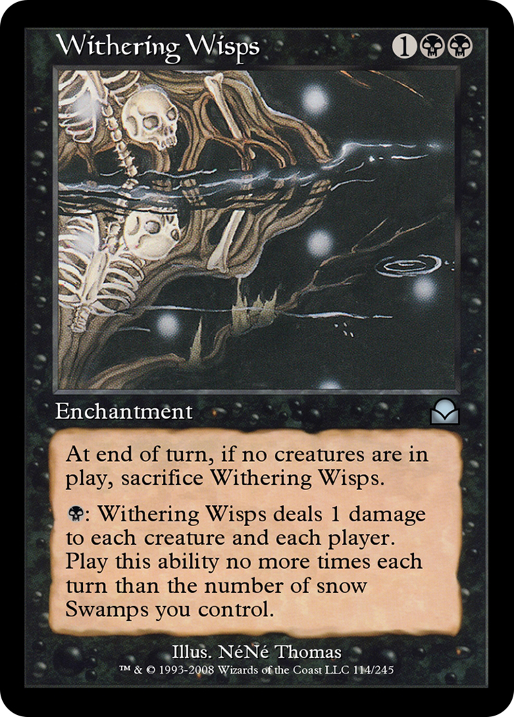 Withering Wisps (ME2-114) [Masters Edition II] Foil