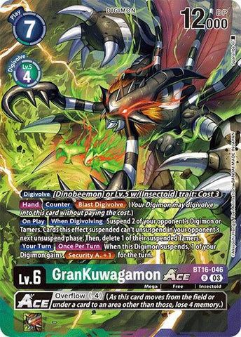 GranKuwagamon ACE [BT16-046] (Alternate Art) [Special Limited Set]