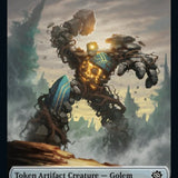 Powerstone // Golem Double-Sided Token [The Brothers' War Tokens]