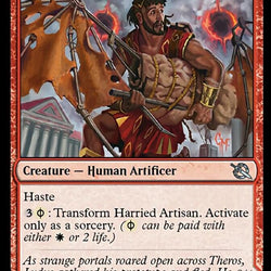 Harried Artisan // Phyrexian Skyflayer [March of the Machine]