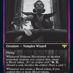 Voldaren Bloodcaster // Bloodbat Summoner [Innistrad: Double Feature]