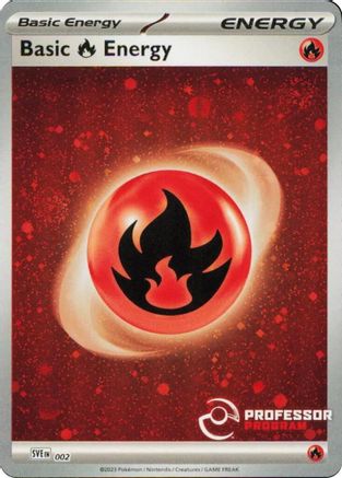 Fire Energy - 2 (2023) [Professor Program Promos] - Holofoil