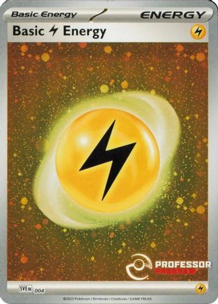 Lightning Energy - 4 (2023) [Professor Program Promos] - Holofoil