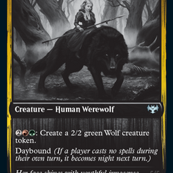 Child of the Pack // Savage Packmate [Innistrad: Double Feature]