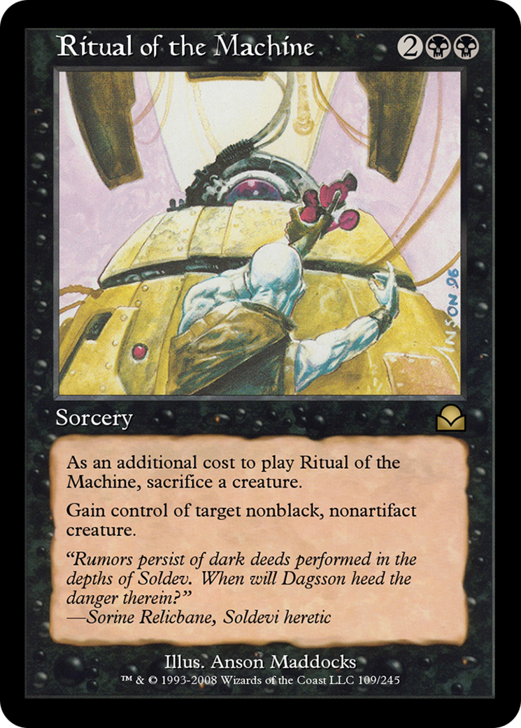 Ritual of the Machine (ME2-109) [Masters Edition II] Foil