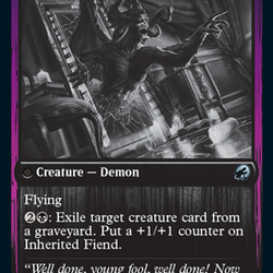 Heirloom Mirror // Inherited Fiend [Innistrad: Double Feature]
