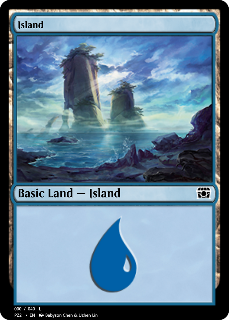 Island (PZ2-70803) [Treasure Chest] Foil