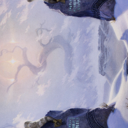 Snow-Covered Plains // Snow-Covered Plains (ASKHM-074) (Borderless) [Art Series: Kaldheim]