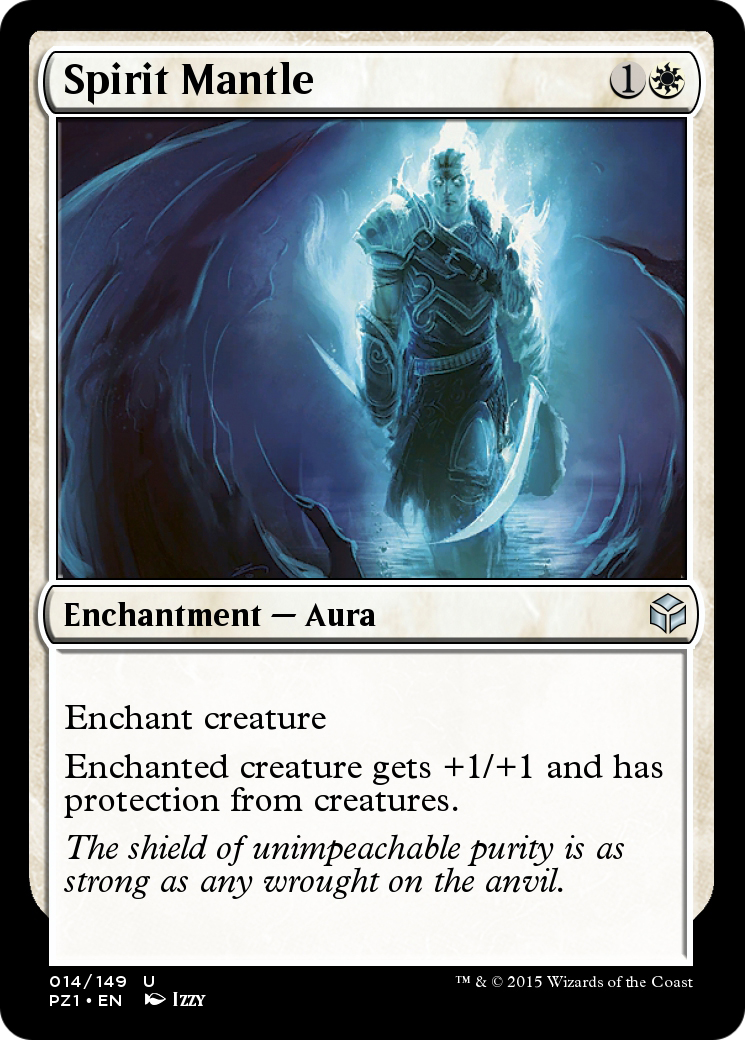 Spirit Mantle (PZ1-014) [Legendary Cube Prize Pack] Foil