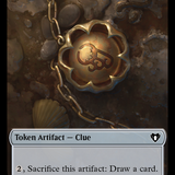 Clue // Construct (0041) Double-Sided Token [Commander Masters Tokens]