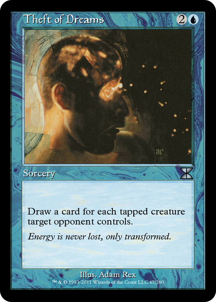 Theft of Dreams (ME4-067) [Masters Edition IV] Foil