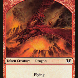 Dragon // Dragon Double-Sided Token [Commander 2015 Tokens]