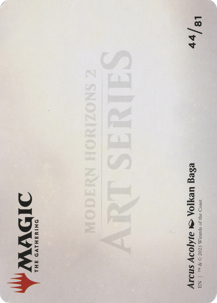 Arcus Acolyte // Arcus Acolyte (AMH2-044) (Borderless) [Modern Horizons 2 Art Series]