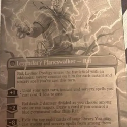 Ral, Monsoon Mage // Ral, Leyline Prodigy (PURL-445) (Borderless) [URL/Convention Promos] Foil