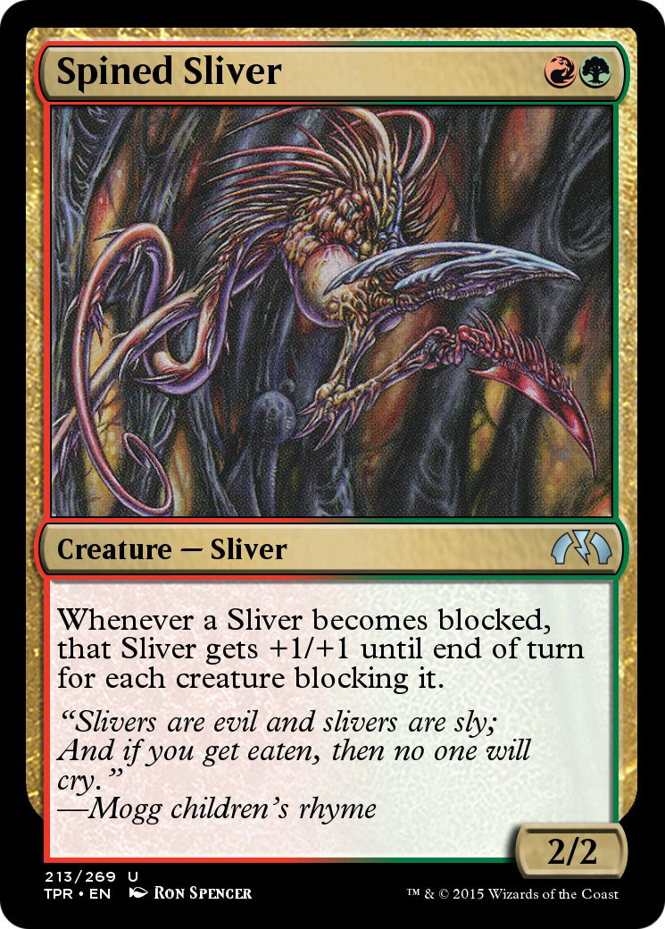 Spined Sliver (TPR-213) [Tempest Remastered]