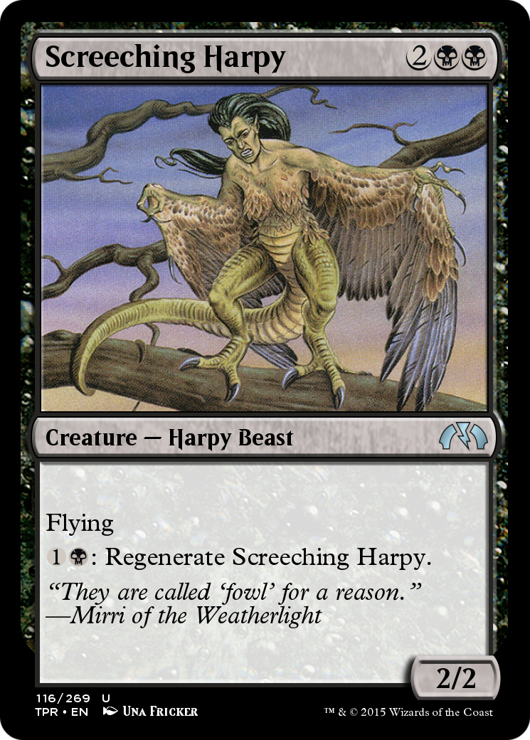 Screeching Harpy (TPR-116) [Tempest Remastered] Foil
