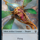 Golem (026) // Thopter Double-Sided Token [Commander 2021 Tokens]