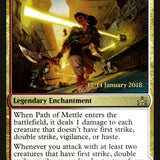 Path of Mettle // Metzali, Tower of Triumph [Rivals of Ixalan Prerelease Promos]