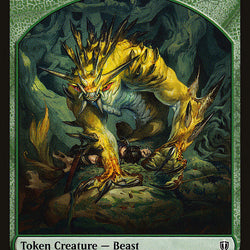 Beast // Ogre Double-Sided Token [Commander 2016 Tokens]